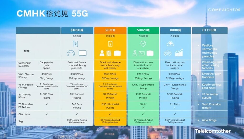 CMHK 5G方案對比