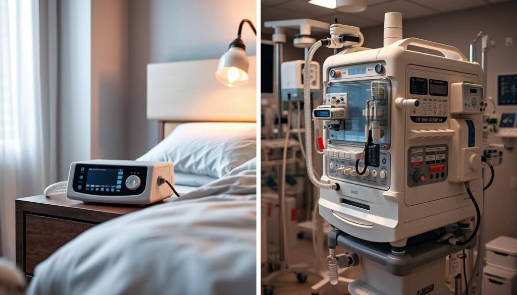 睡眠呼吸機和醫療呼吸機