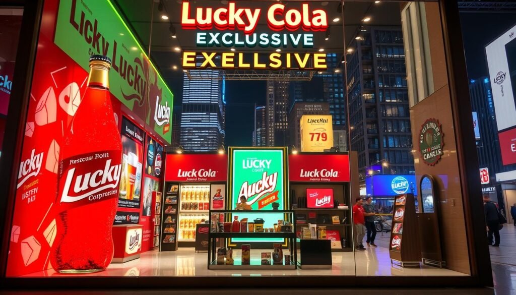 LuckyCola exclusive promotions