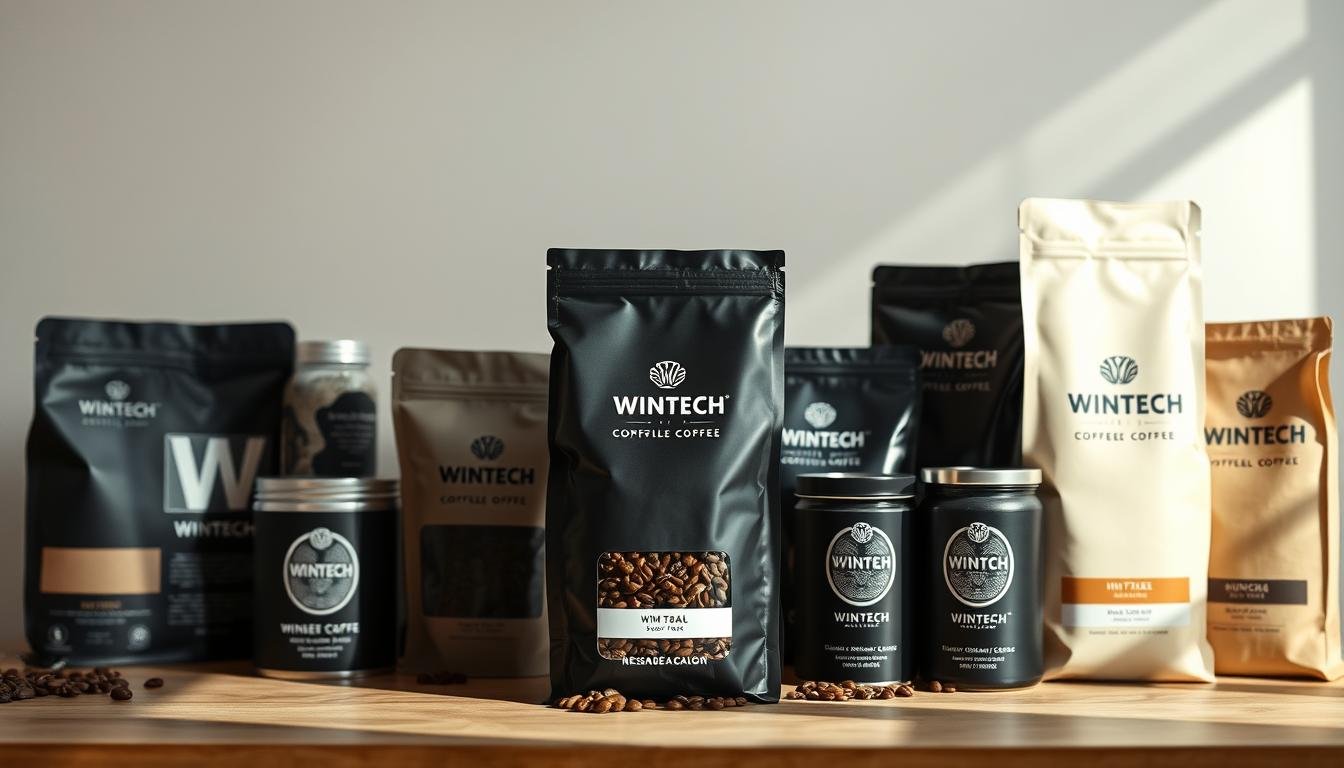 packaging of coffee beans