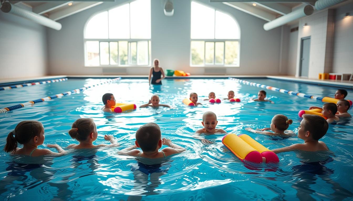 游泳班, 學游水